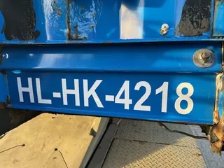 Krone 5x XL Krone mega vario schuifzeil trailer Duits kenteken